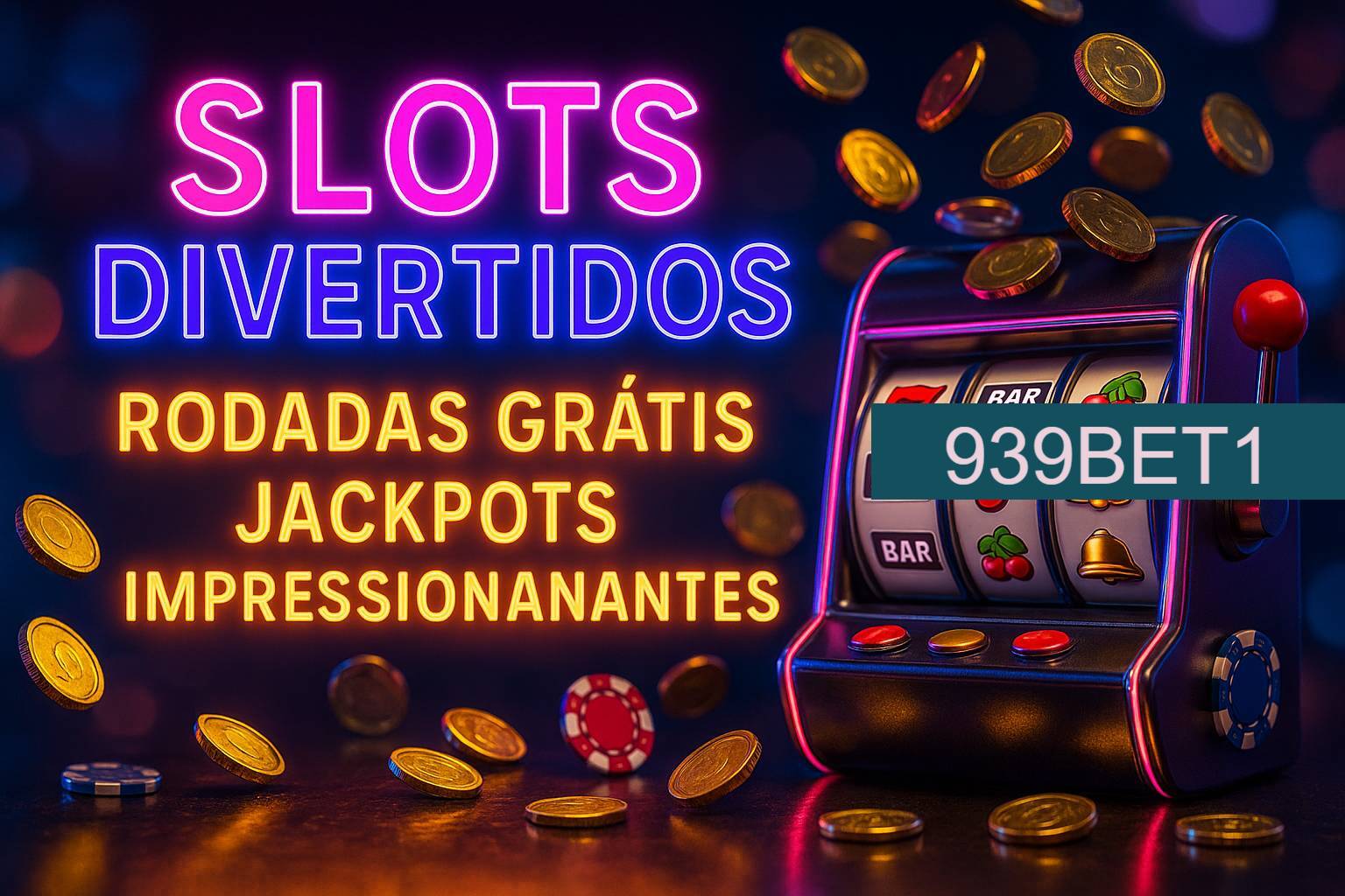 Diversos jogos de caça-níqueis